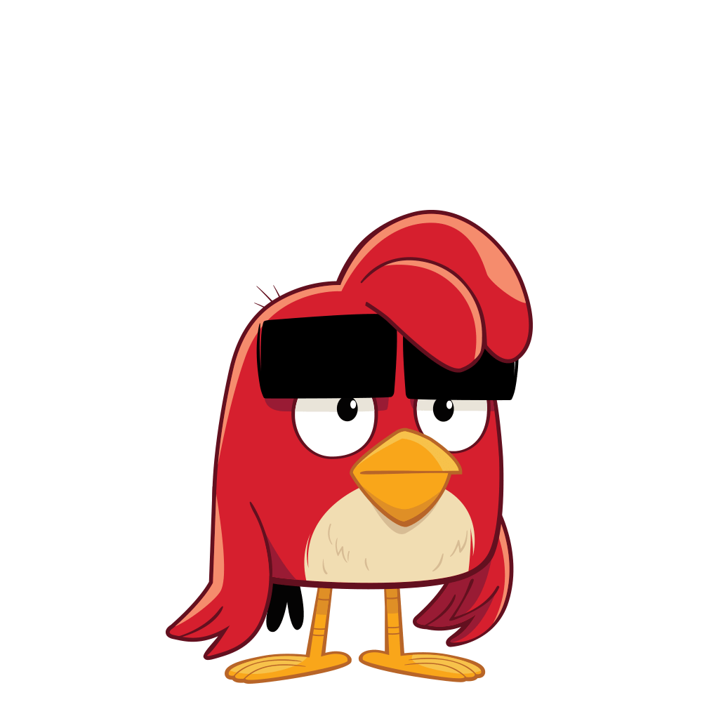 How to Draw Angry Birds 2 Characters - Red | BP - YouTube