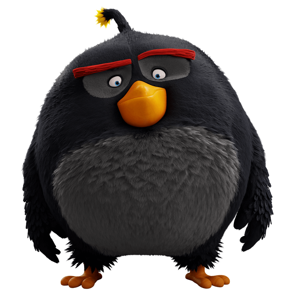 Bomb angry bird