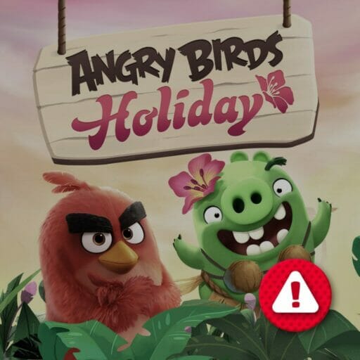 angry birds holiday