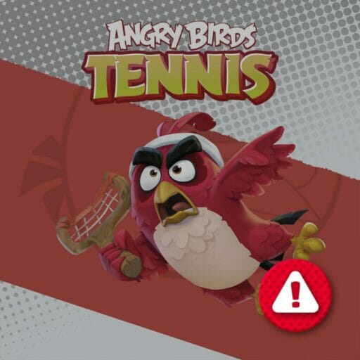 angry birds tennis