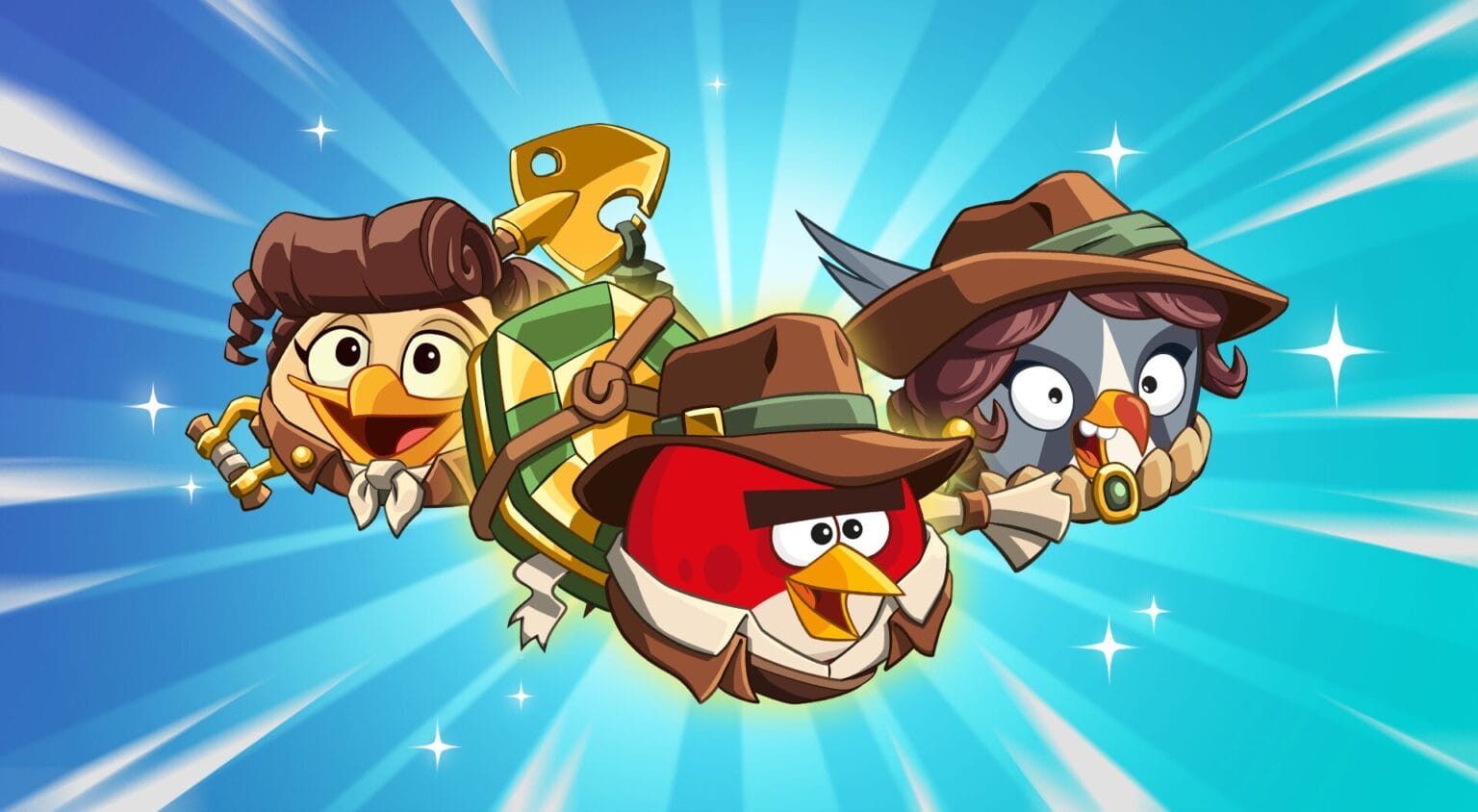 Scavenge for Gold with the Treasure Hunters Hat Set! | Angry Birds