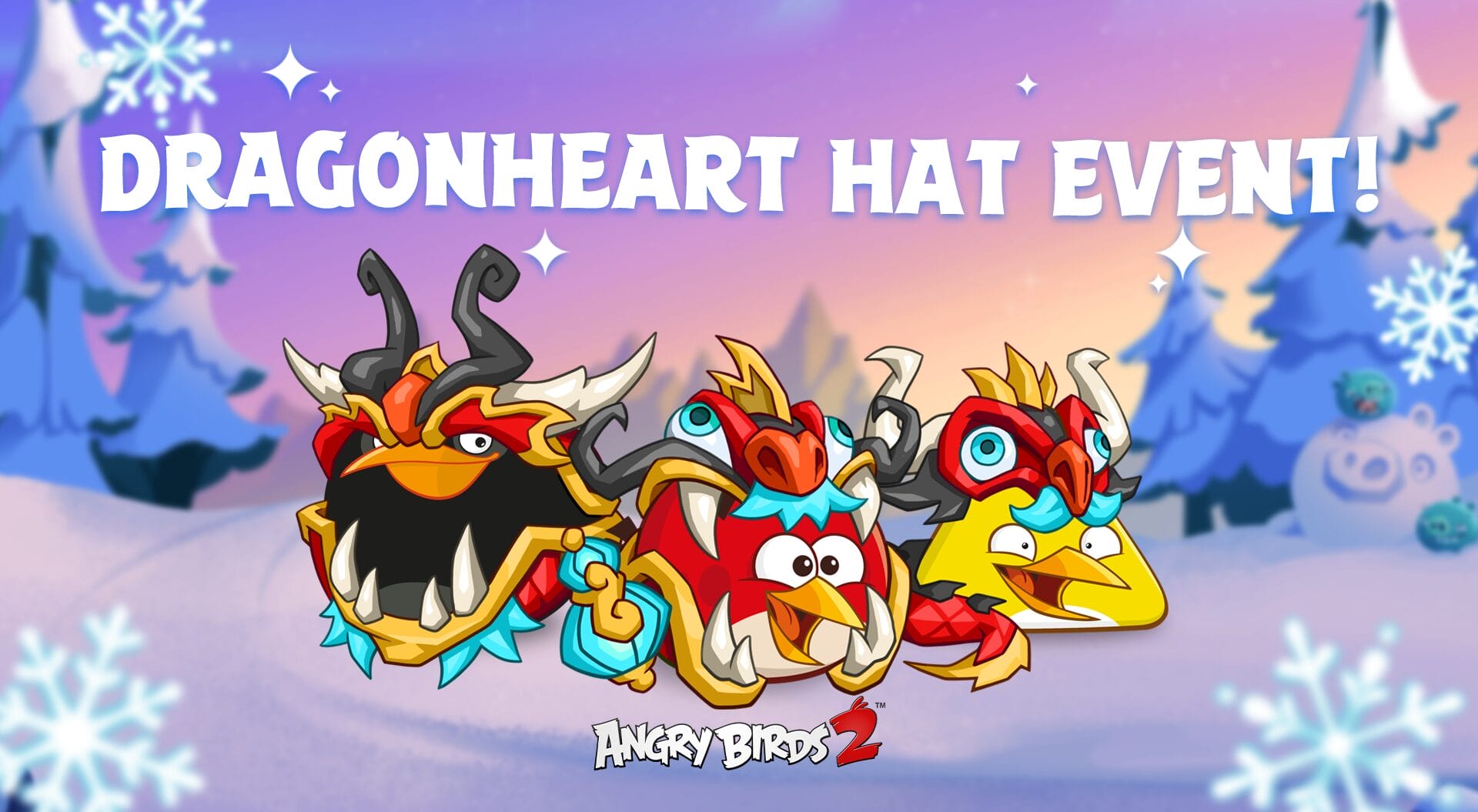 Fly Toward the Skies–The Dragonheart Hat Set Returns! | Angry Birds