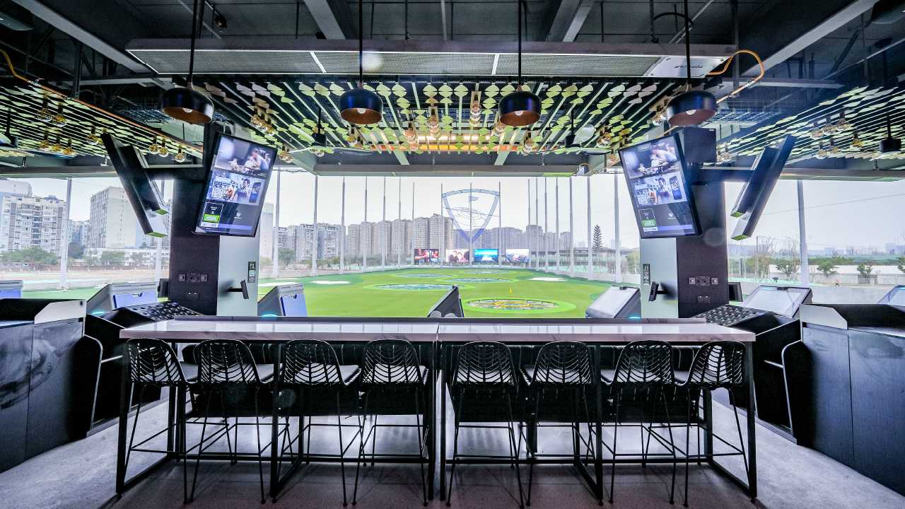 Angry Birds at Topgolf