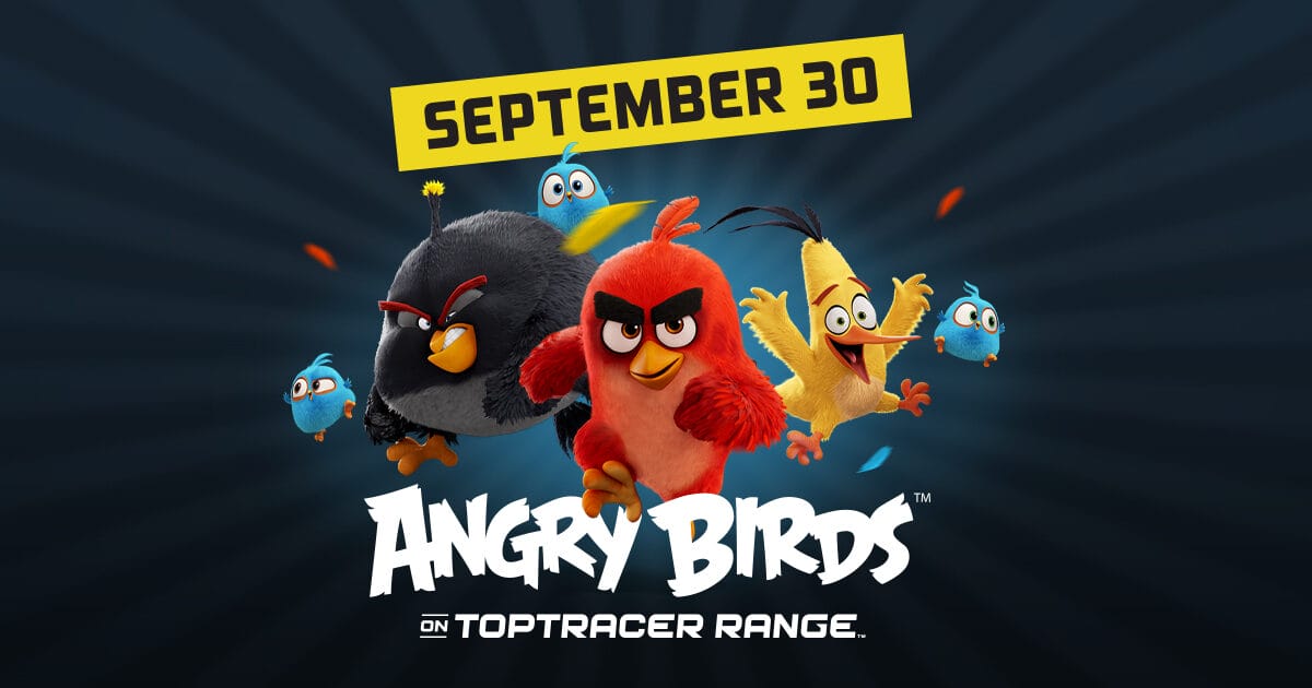 Toptracer and Rovio Entertainment announce launch of Angry Birds game mode
