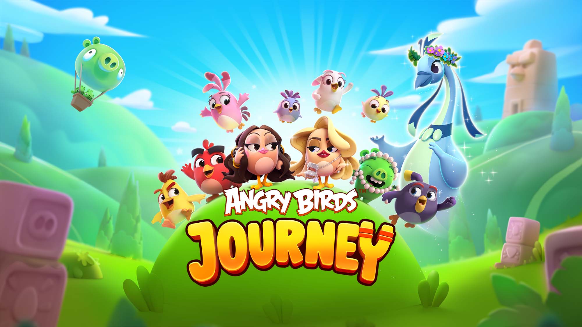 Two reality TV stars come to Angry Birds Journey to settle a friendly feud in a special event.